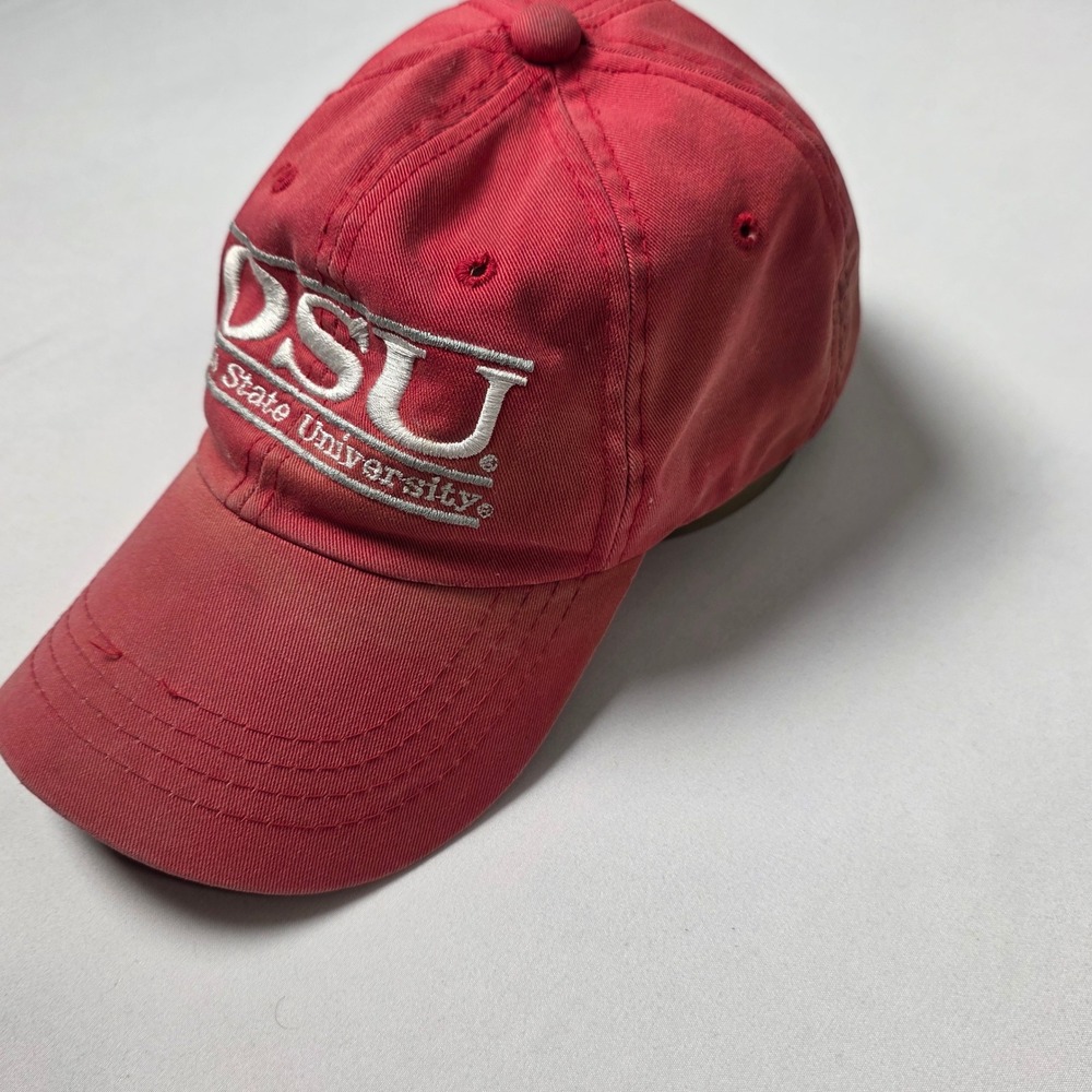The Game OSU Baseball Cap Mens Size 7 Red Ohio State University Vintage Fitted